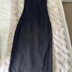 Aritzia Black Midi Dress